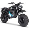 MotoTec 60v 1500w Electric Powered Mini Bike Lithium Black