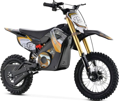 MotoTec 36v Pro Electric Dirt Bike 1000w Lithium Orange