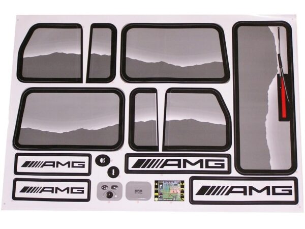 NPL Mercedes Benz G55 12v Truck - Sticker Kit B